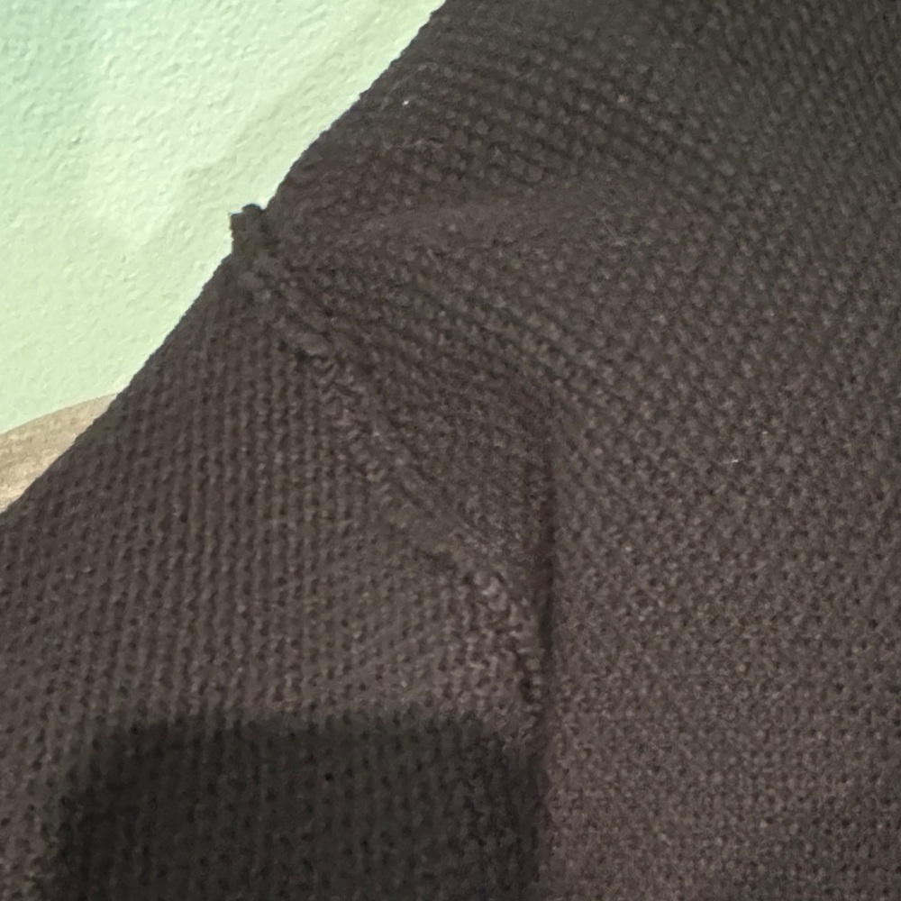 Black Button-Up Lounge Set - Picture 4 of 7